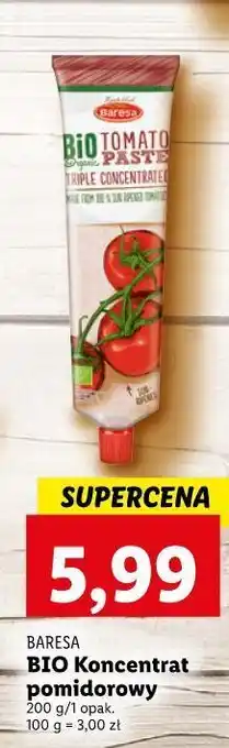 Lidl Koncentrat pomidorowy baresa oferta
