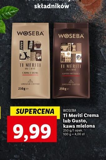 Lidl Kawa woseba ti meriti un caffe gusto raffinato oferta