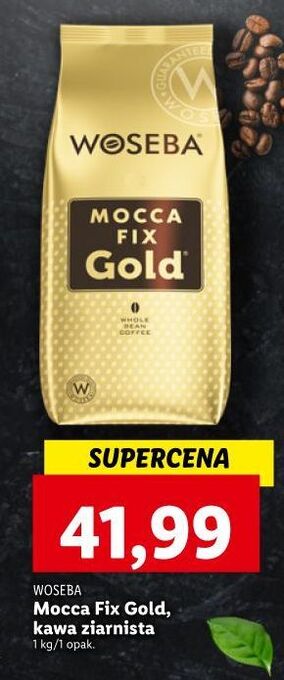 Lidl Kawa woseba mocca fix gold oferta