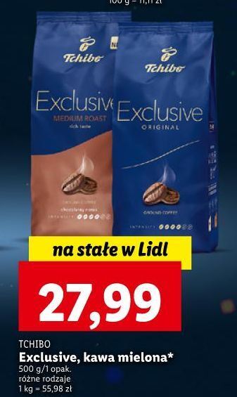 Lidl Kawa tchibo exclusive oferta