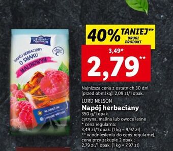 Napój herbaciany instant o smaku owoców leśnych lord nelson
