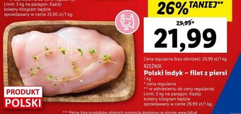 Lidl Filet z piersi indyka rzeźnik codzienna dostawa oferta