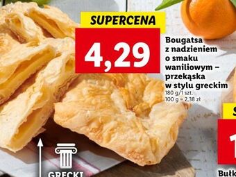 Lidl Przekąska grecka z nadzieniem waniliowym oferta