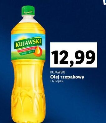 Lidl Olej rzepakowy kujawski oferta