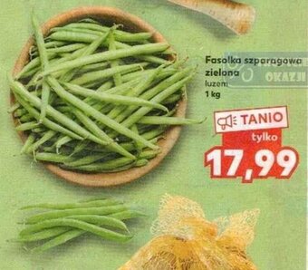 Kaufland Fasolka szparagowa zielona, luzem, 1kg oferta