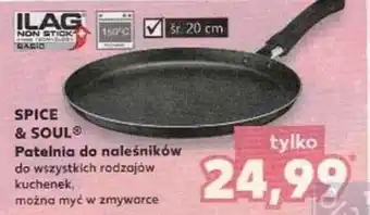 Kaufland Spice & Soul Patelnia do naleśników do wszystkich rodzajów kuchenek, można myć w zmywarce, śr. 20cm oferta