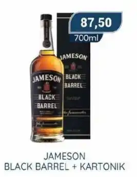 Specjał Jameson black barrel whiskey  0,7l + kartonik oferta