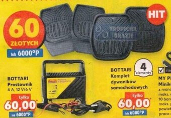 Kaufland Bottari Komplet dywaników samochodowych oferta