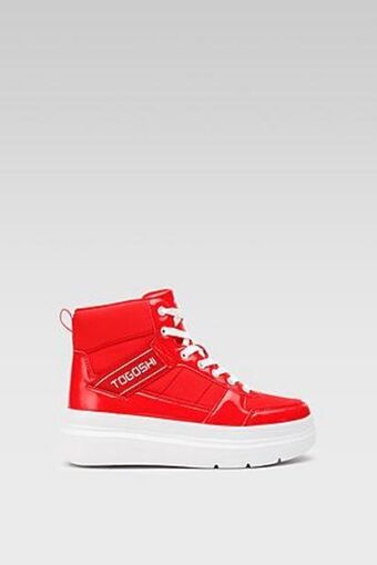 Obuwie sportowe togoshi wp-fw22-t041 czerwonytogoshi - obuwie sportowe czerwone