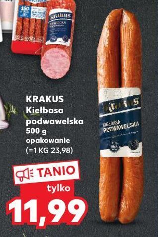 Kaufland Kiełbasa podwawelska krakus animex oferta