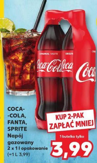 Kaufland Napój pomarańczowy fanta oferta
