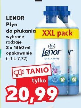 Kaufland Płyn do płukania spring awakening lenor classic oferta