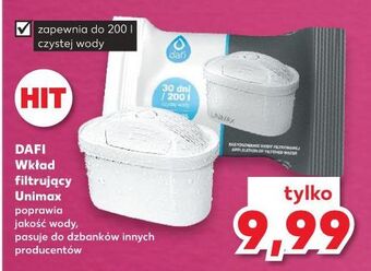 Wkład do filtra unimax dafi