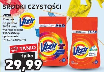 Kaufland Proszek do prania kolor vizir aqua puder oferta