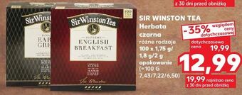Kaufland Herbata earl grey sir winston tea oferta