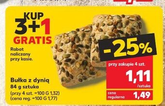 Kaufland Bułka z dynią oferta
