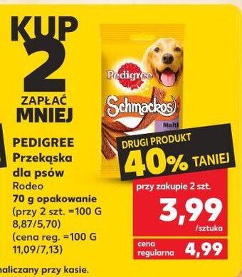 Kaufland Przysmak dla psa pedigree schmackos oferta