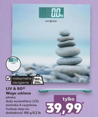 Kaufland Waga łazienkowa liv & bo oferta