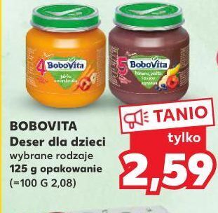Kaufland Banany jabłka i owoce jagodowe bobovita oferta