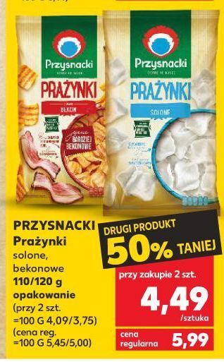 Kaufland Prażynki bekonowe przysnacki oferta