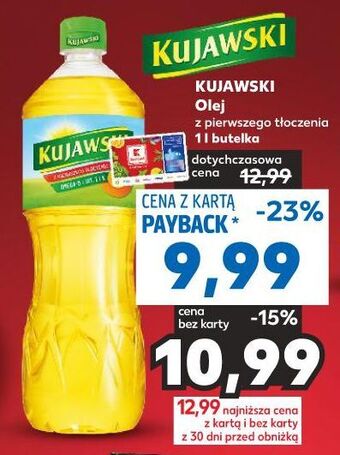 Kaufland Olej rzepakowy kujawski oferta