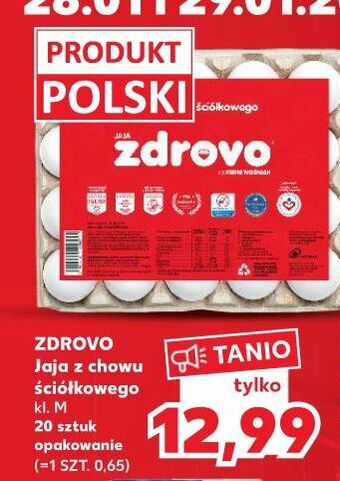 Kaufland Jaja kl. m zdrovo oferta
