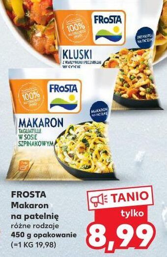 Kaufland Kluski z warzywami sosem śmietankowym frosta oferta