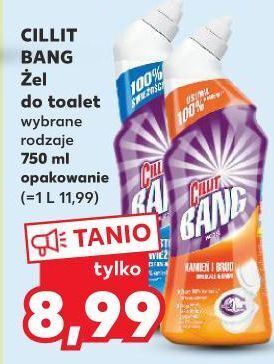 Kaufland Żel do wc cillit bang kamień i brud oferta