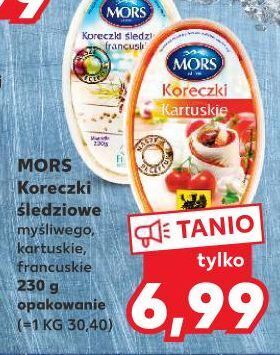 Kaufland Koreczki śledziowe francuskie mors ryby oferta
