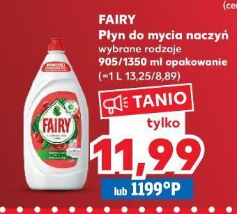 Kaufland Płyn do mycia naczyń granat fairy oferta