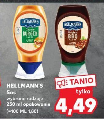 Kaufland Sos chunky burger hellmann's oferta