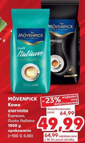 Kaufland Kawa movenpick espresso oferta