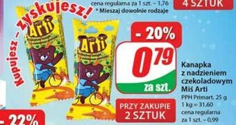 Dino Kanapka biszkoptowa miś arti oferta