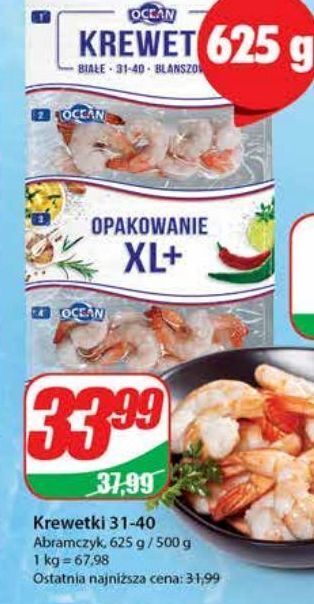 Dino Krewetki białe 31-40 ocean (ryby) oferta
