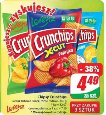 Dino Chipsy fromage crunchips oferta