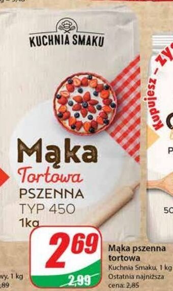 Dino Mąka pszenna tortowa typ 450 kuchnia smaku oferta
