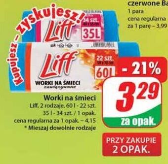 Dino Worki na śmieci 35 l liff oferta