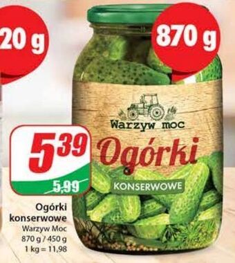 Dino Ogorki konserwowe warzyw moc oferta