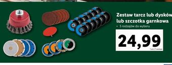 Lidl Zestaw tarcz 125 mm parkside oferta