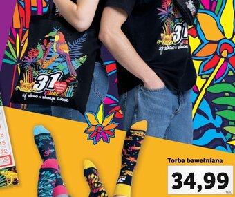 Lidl Torba bawełniana oferta