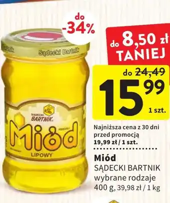 Intermarche Miód bartnik oferta