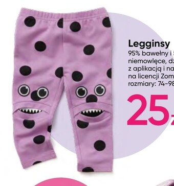 Legginsy niemowlęce