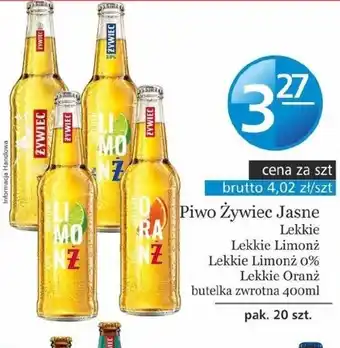 Specjał Grupa Żywiec piwo żywiec jasne 400ml oferta