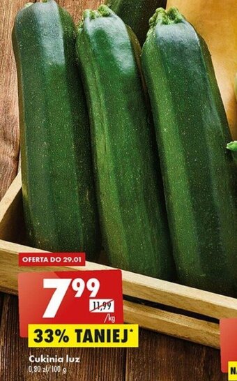 Biedronka Cukinia luz 1kg oferta