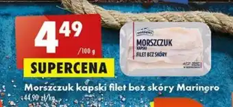 Biedronka Marinero Morszczuk kapski filet bez skóry 100g oferta