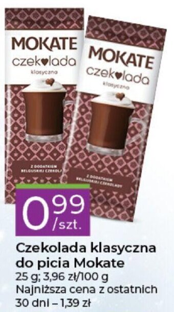 Stokrotka Mokate Czekolada klasyczna do picia 25g oferta