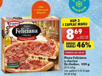 Biedronka Dr.Oetker Pizza Feliciana z chorizo 320g oferta