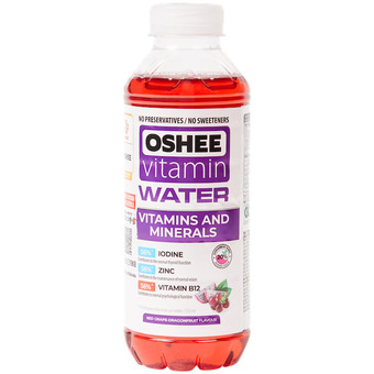 Action Woda witaminowa oshee red grape-dragonfruit oferta