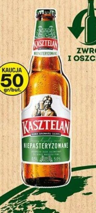 Biedronka Kasztelan Piwo,500ml oferta