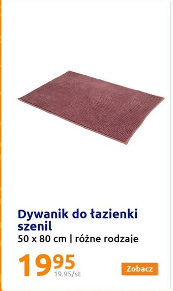 Action Dywanik do łazienki szenil 50 x 80 cm różne rodzaje oferta